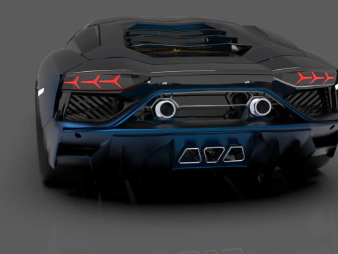 Aventor Ultimate 2022 3D Model