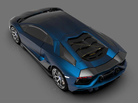 Aventor Ultimate 2022 3D Model