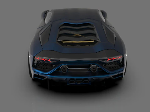 Aventor Ultimate 2022 3D Model