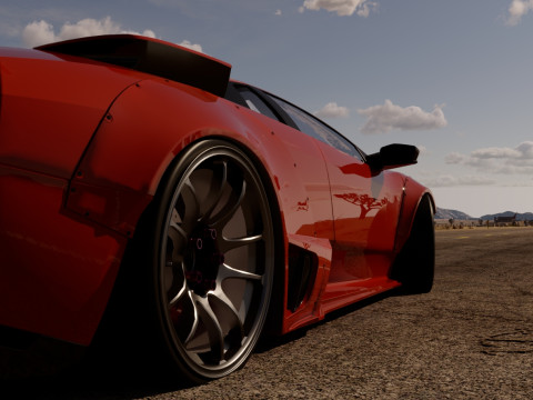 Lambo Aventador Ultimae 2022 3D Model
