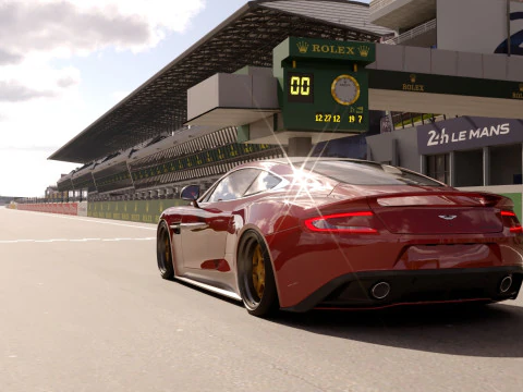 Lambo Aventador Ultimae 2022 3D Model