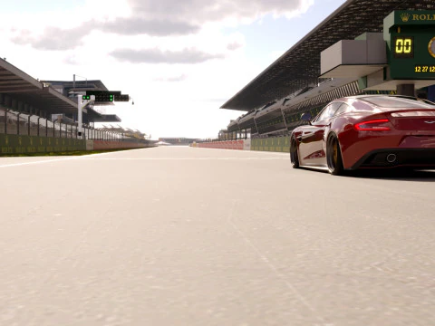 Lambo Aventador Ultimae 2022 3D Model