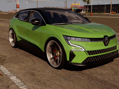 Renault Megan-E Tech 24 3Dモデル