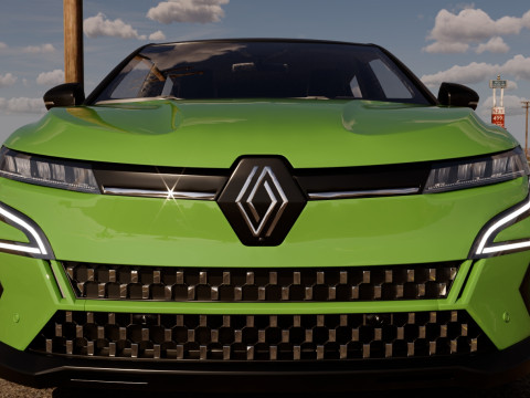 Renault Megan-E Tech 24 Modèle 3D