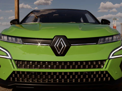 Renault Megane-E Tech 24 Modello 3D