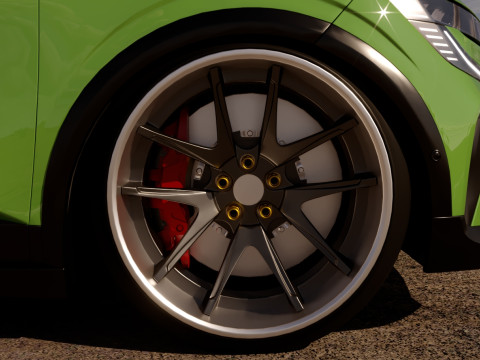 Renault Megan-E Tech 24 Modèle 3D