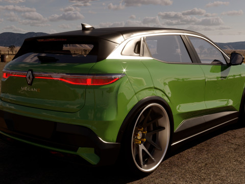 Renault Megan-E Tech 24 Modèle 3D