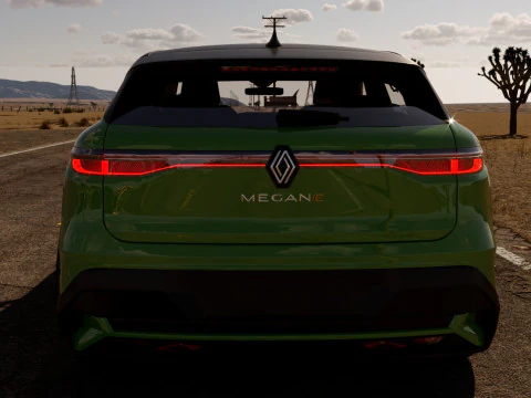 Renault Megane-E Tech 24 Modello 3D