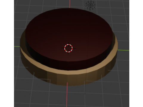 Burger lowpolly 3D Model