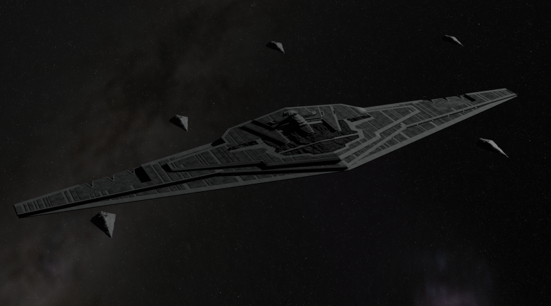 Supremacy Type mega - class Star Dreadnought 3D Model .c4d .max .obj .3ds .fbx .stl .blend 