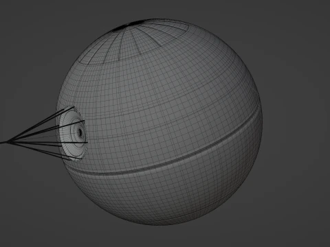 Death Star STAR WARS 3D Model