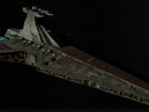VENATOR STAR WARS Modelo 3D