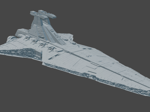 VENATOR STAR WARS 3D Модель