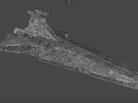 VENATOR STAR WARS 3D Model