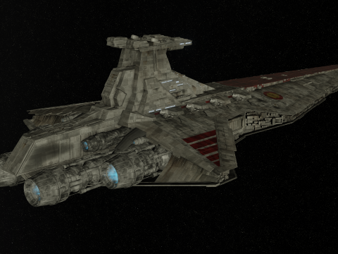 VENATOR STAR WARS 3D Модель