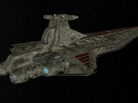VENATOR STAR WARS 3D Model