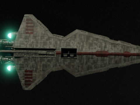 VENATOR STAR WARS 3D Модель
