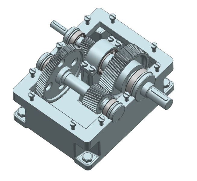 Reductor Soosniy 3D Modell .c4d .max .obj .3ds .fbx .stl .blend