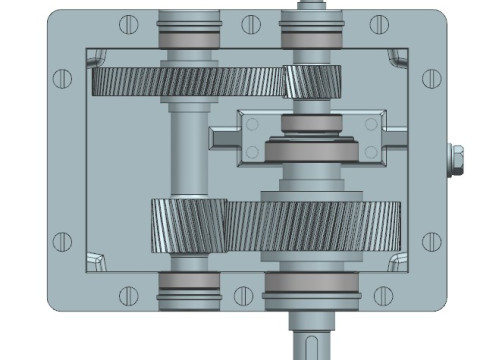 Reductor Soosniy 3D Modell