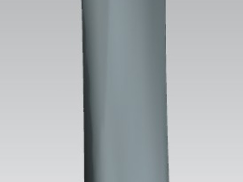 Power turbine working blade 3D 모델