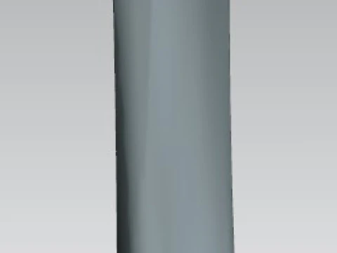 Power turbine working blade 3D Model