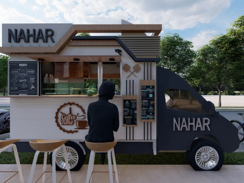 Food Truck 3D 模型