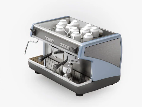 3डी कॉफी मशीन 3D मॉडल