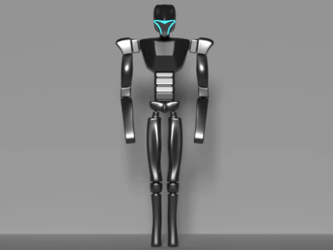 3D Cyborg Andromeda 3D Modell