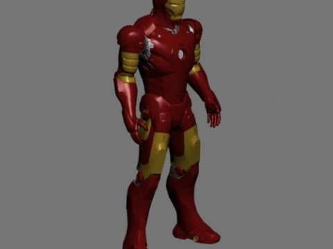 3D IronMan 3D Model