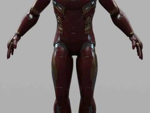 3D IronMan 3D Model
