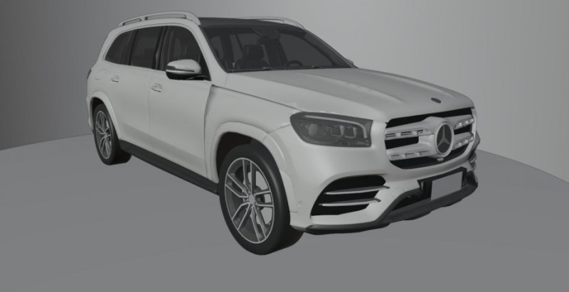 Mercedes Benz GLS 580 2020 3D-Modell .c4d .max .obj .3ds .fbx .stl .blend 