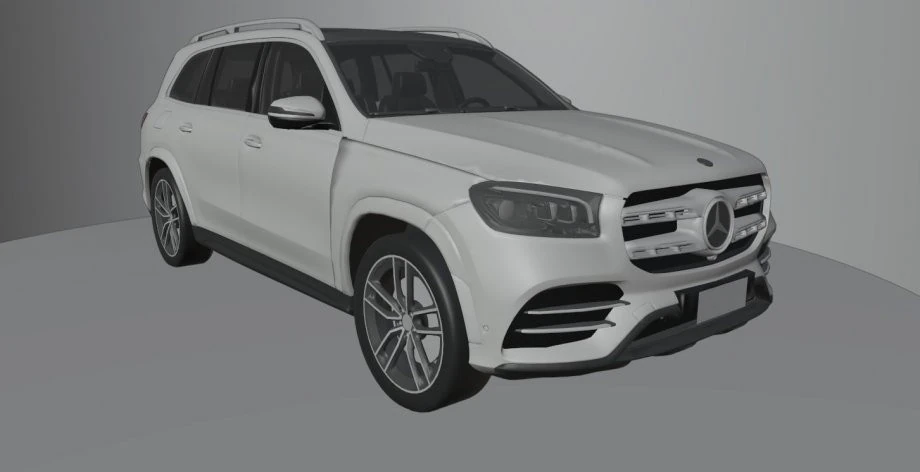 Mercedes Benz GLS 580 2020 3D Model .c4d .max .obj .3ds .fbx .stl .blend