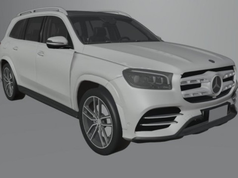 Mercedes Benz GLS 580 2020 3D मॉडल