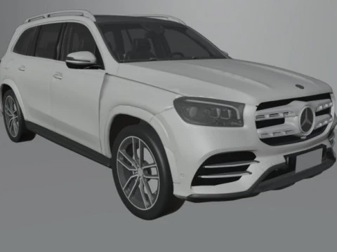 Mercedes-Benz GLS 580 2020 3D Model