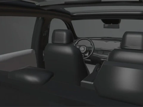 Mercedes Benz GLS 580 2020 3D Model