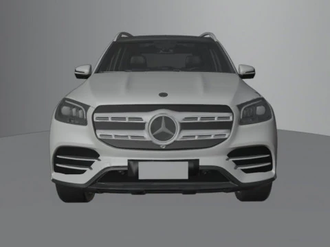 Mercedes Benz GLS 580 2020 3D Model