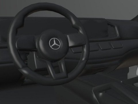 Mercedes Benz GLS 580 2020 3D-Modell