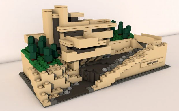 Lego Mansion 3D Model .c4d .max .obj .3ds .fbx .stl .blend 