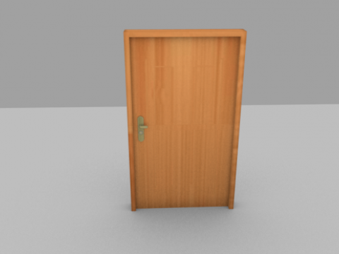 Wood Door 3D Model
