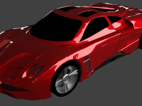 Mercedes Benz T-80 3D Model