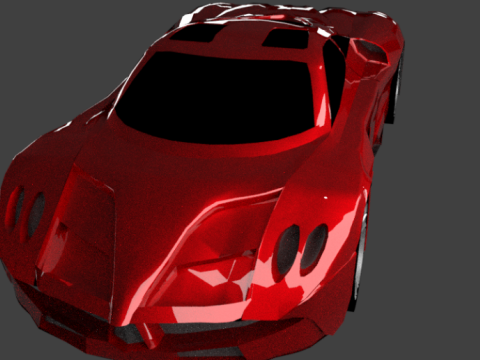 Mercedes Benz T-80 Modelo 3D