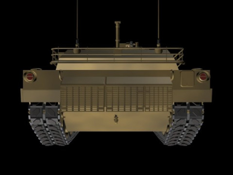M1 Abrams American Main Battle Tank 3D Модель