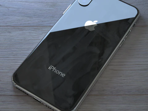 Iphone X 3D Model