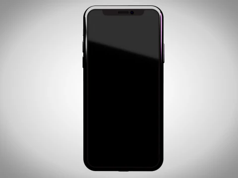 Iphone X 3D Model