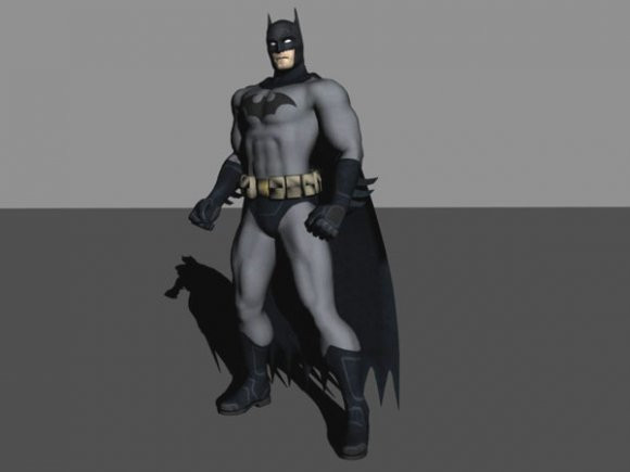 Batman 3D 모델 .c4d .max .obj .3ds .fbx .stl .blend 