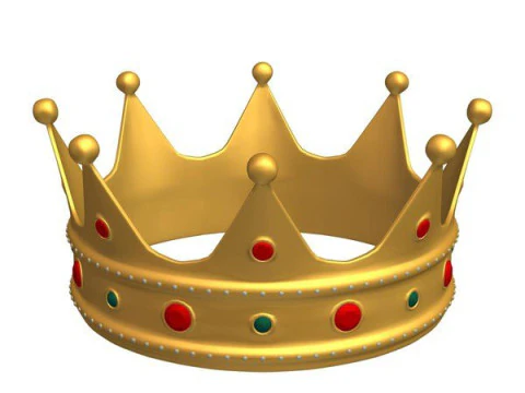 골든 크라운 3D 모델