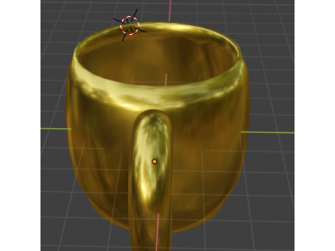 Golden Cup 3D 모델