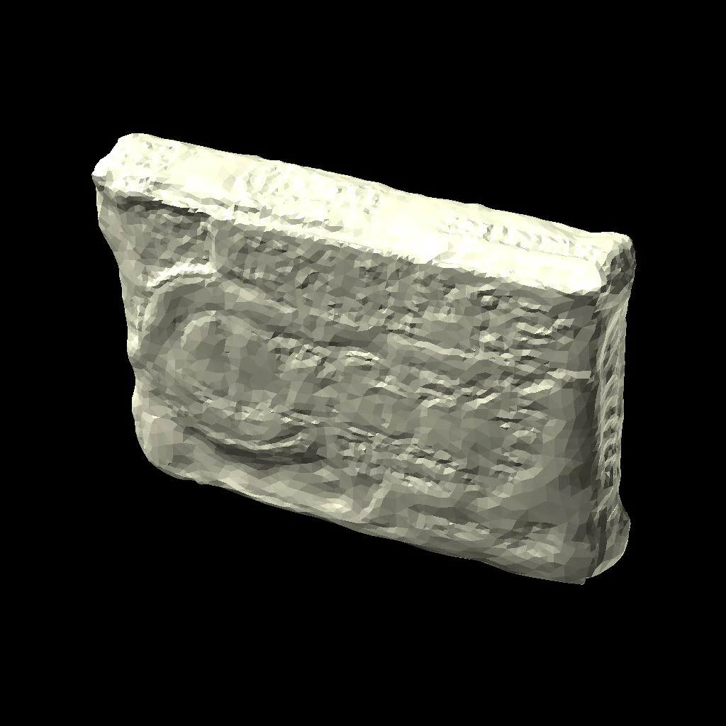 Gum print 3D Model .c4d .max .obj .3ds .fbx .stl .blend