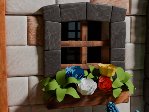 Medieval Cottage 3D Model