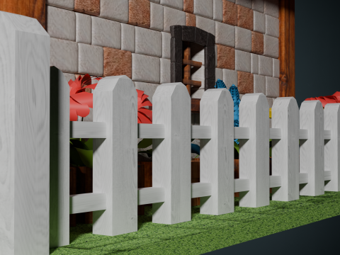 Medieval Cottage 3D Model